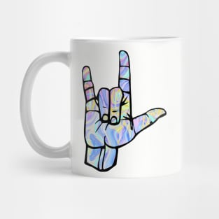 I love you rock on Mug